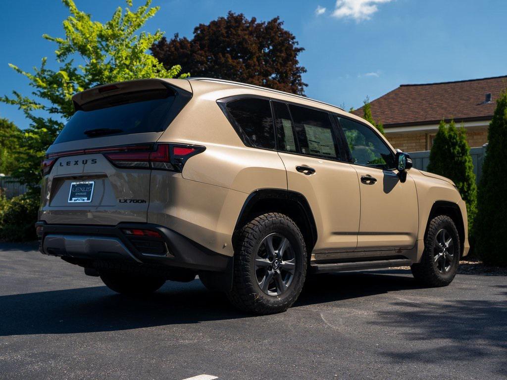 new 2025 Lexus LX 700h car, priced at $114,709