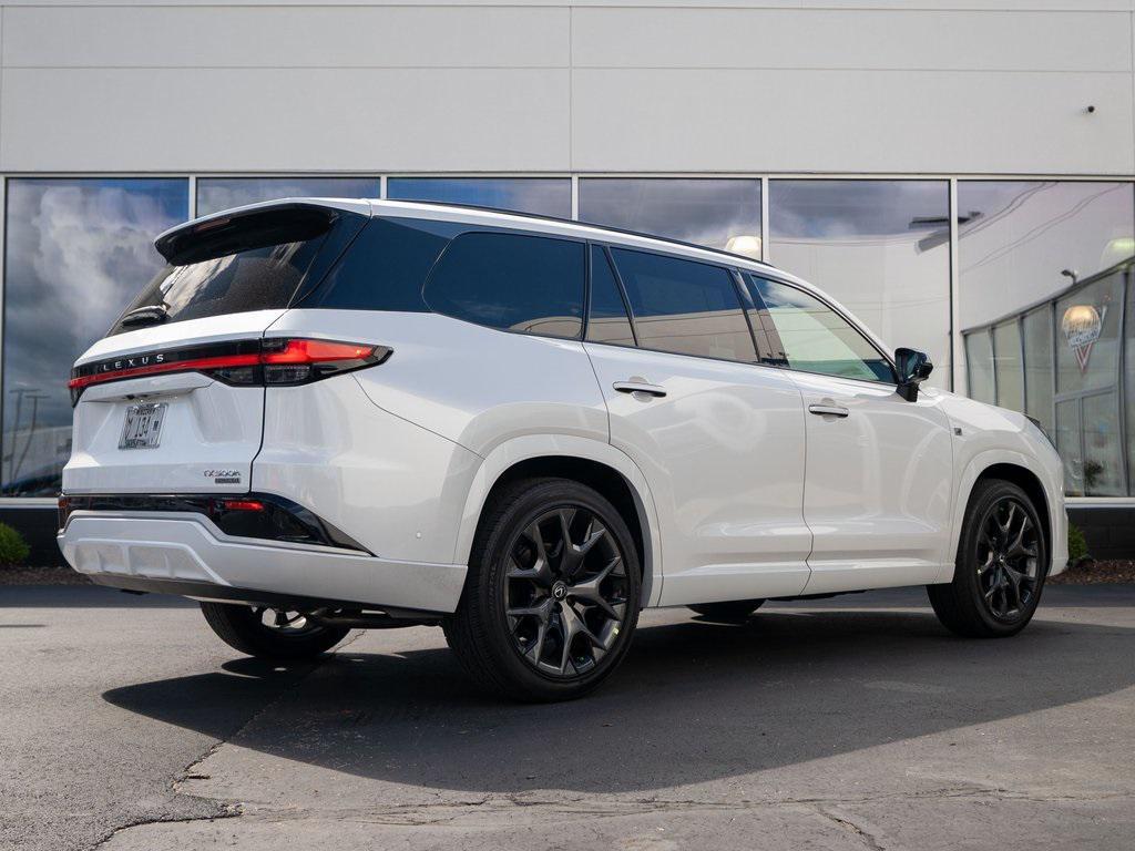 new 2025 Lexus TX 500h car, priced at $72,285