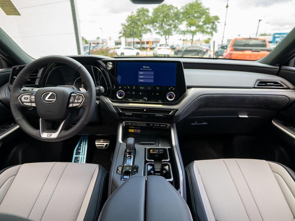 new 2025 Lexus TX 500h car, priced at $74,175