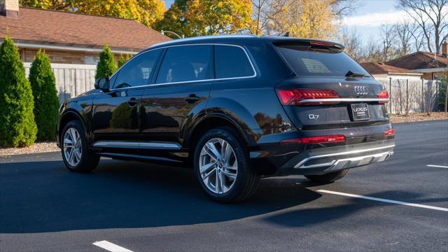 used 2021 Audi Q7 car, priced at $37,700