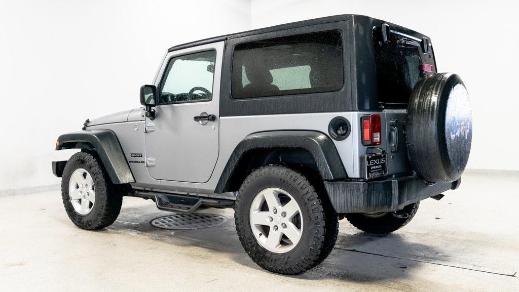 used 2015 Jeep Wrangler car, priced at $19,300