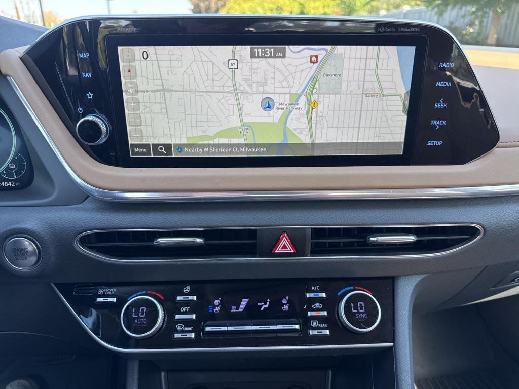 used 2023 Hyundai Sonata Hybrid car, priced at $25,000