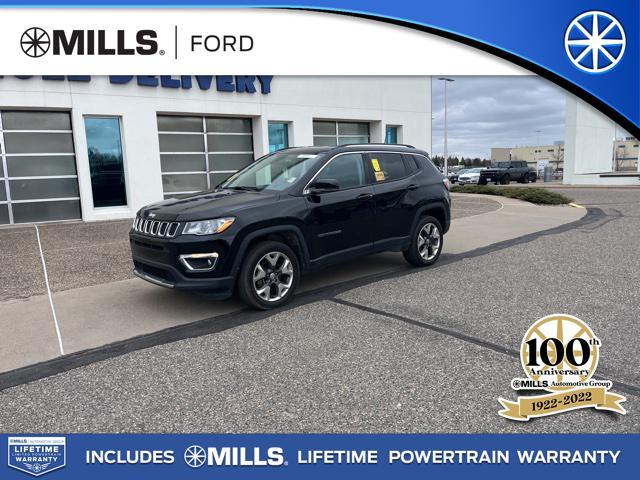 used 2021 Jeep Compass car, priced at $21,882