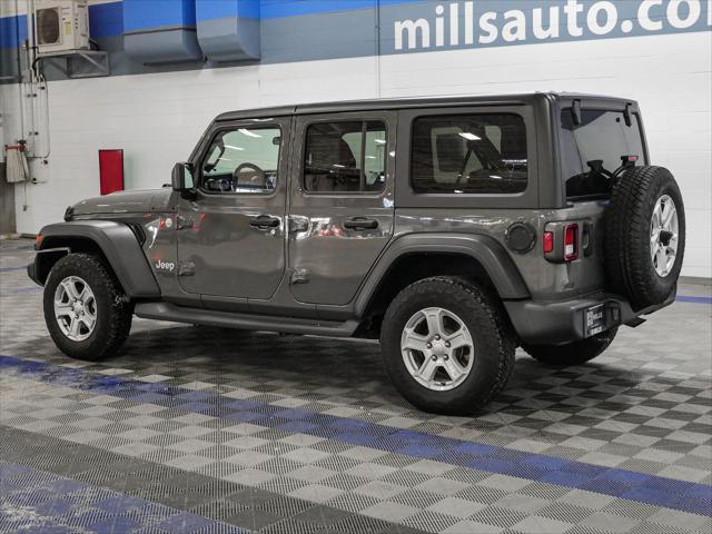 used 2021 Jeep Wrangler Unlimited car, priced at $27,607