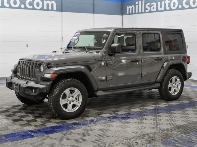 used 2021 Jeep Wrangler Unlimited car, priced at $27,607