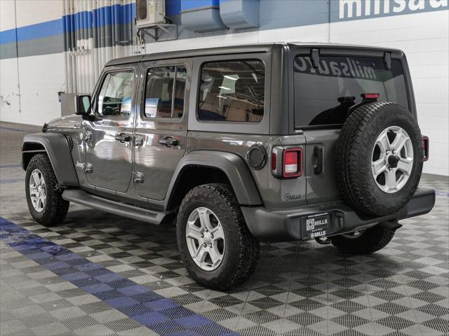 used 2021 Jeep Wrangler Unlimited car, priced at $27,607