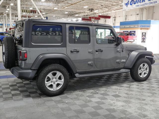 used 2021 Jeep Wrangler Unlimited car, priced at $27,607