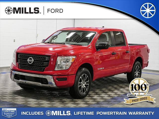 used 2022 Nissan Titan car, priced at $29,012