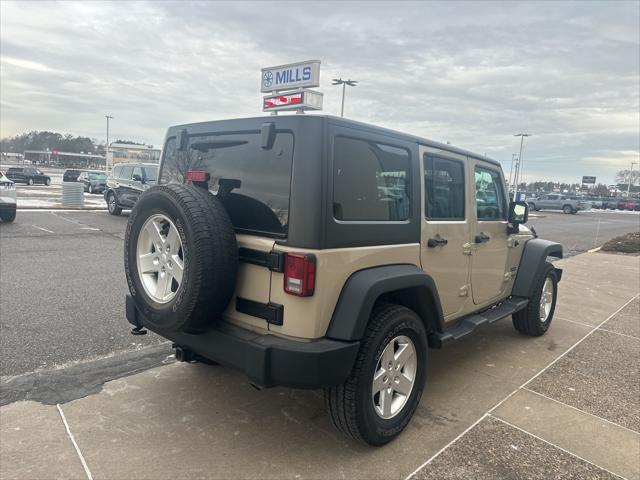 used 2016 Jeep Wrangler Unlimited car, priced at $22,551