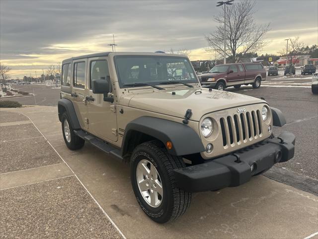 used 2016 Jeep Wrangler Unlimited car, priced at $22,551