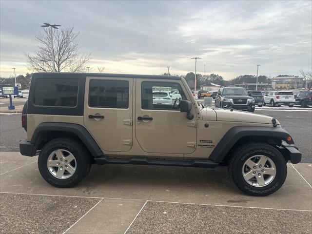 used 2016 Jeep Wrangler Unlimited car, priced at $22,551