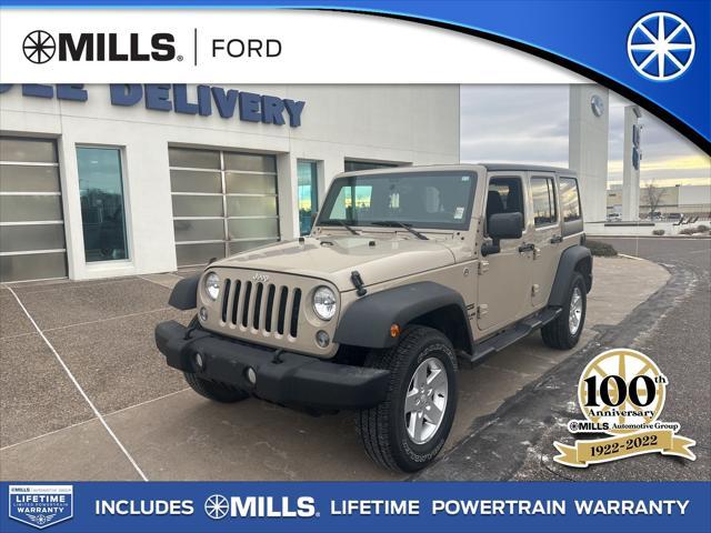 used 2016 Jeep Wrangler Unlimited car, priced at $22,551