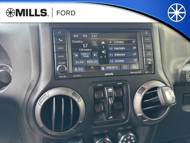 used 2016 Jeep Wrangler Unlimited car, priced at $15,461