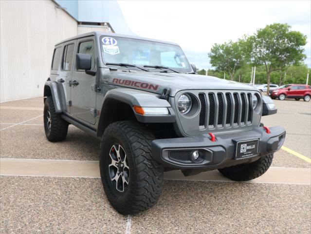 used 2021 Jeep Wrangler Unlimited car, priced at $37,982