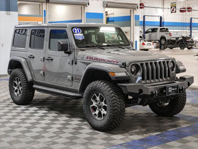 used 2021 Jeep Wrangler Unlimited car, priced at $36,967