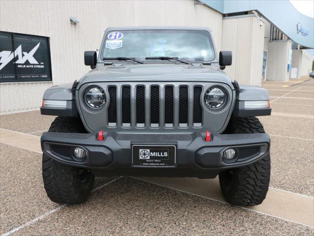 used 2021 Jeep Wrangler Unlimited car, priced at $37,982