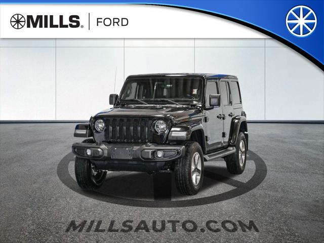 used 2021 Jeep Wrangler Unlimited car, priced at $28,612