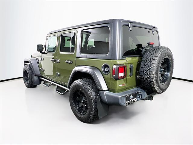 used 2021 Jeep Wrangler Unlimited car, priced at $26,307