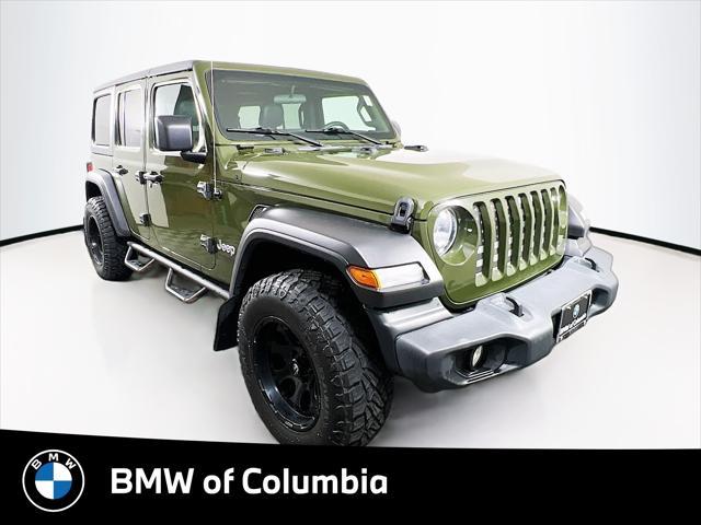 used 2021 Jeep Wrangler Unlimited car, priced at $26,307
