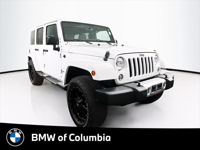 used 2015 Jeep Wrangler Unlimited car, priced at $22,846