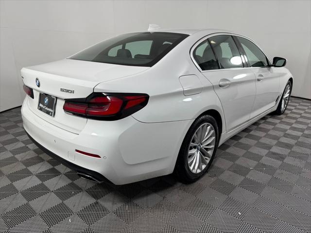 used 2021 BMW 530 car, priced at $22,488