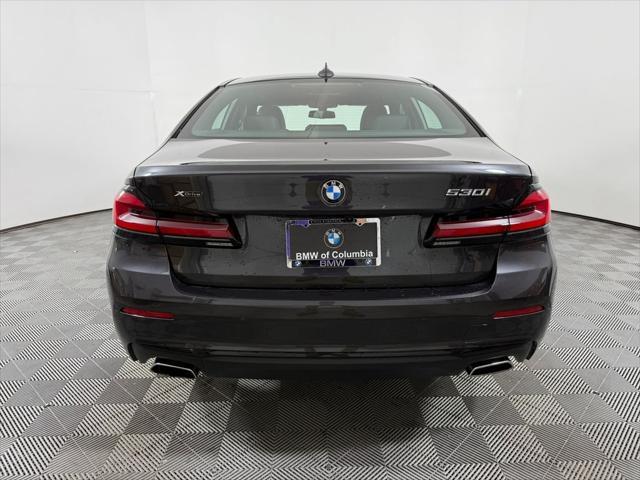 used 2021 BMW 530 car, priced at $34,887