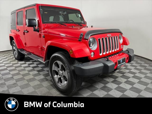 used 2016 Jeep Wrangler Unlimited car, priced at $14,315