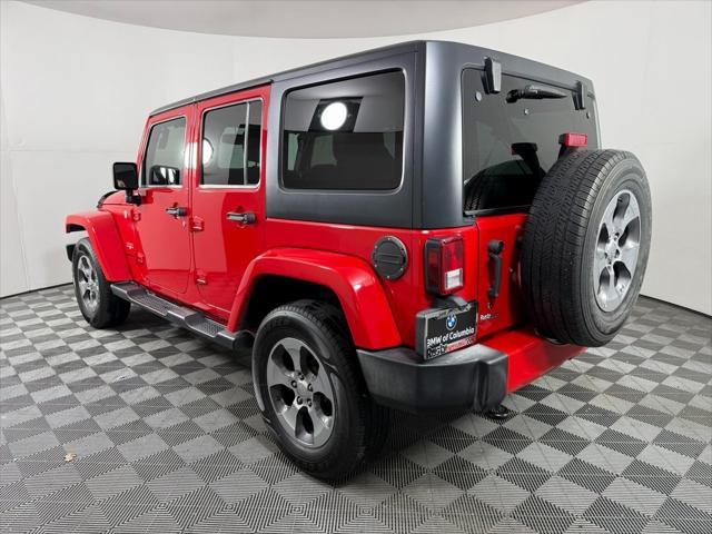 used 2016 Jeep Wrangler Unlimited car, priced at $14,315