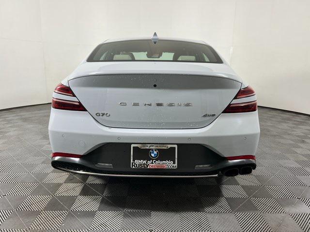 used 2023 Genesis G70 car, priced at $25,613