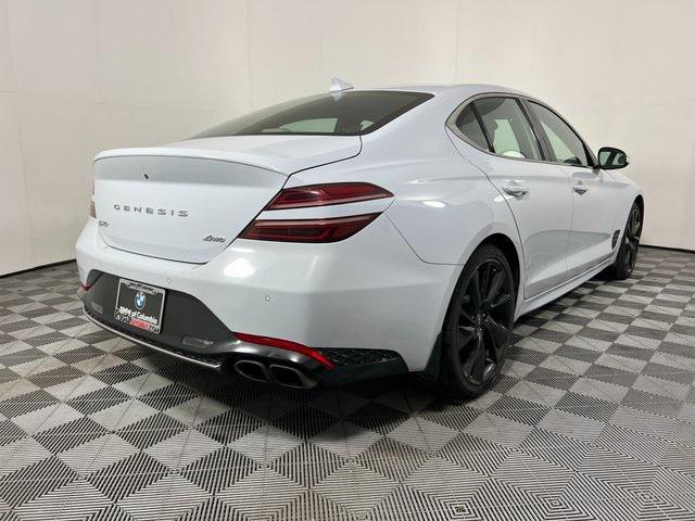 used 2023 Genesis G70 car, priced at $25,613