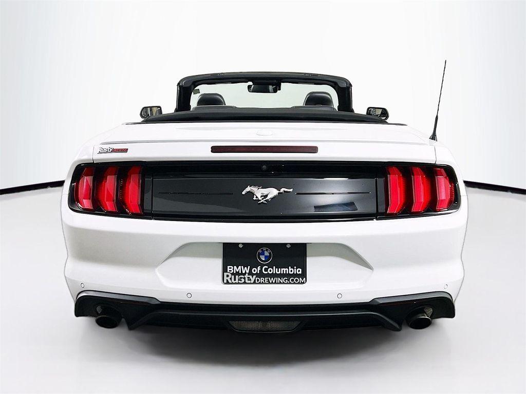 used 2021 Ford Mustang car, priced at $21,980