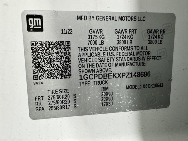 used 2023 Chevrolet Silverado 1500 car, priced at $40,743