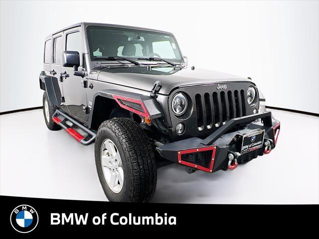 used 2016 Jeep Wrangler Unlimited car, priced at $20,295