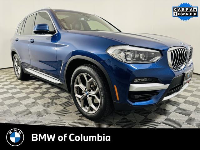 used 2021 BMW X3 car, priced at $36,586