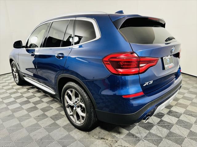 used 2021 BMW X3 car, priced at $37,607