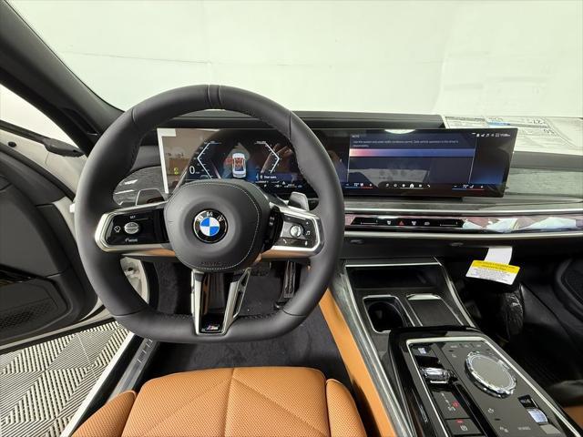 new 2025 BMW 740 car, priced at $103,375