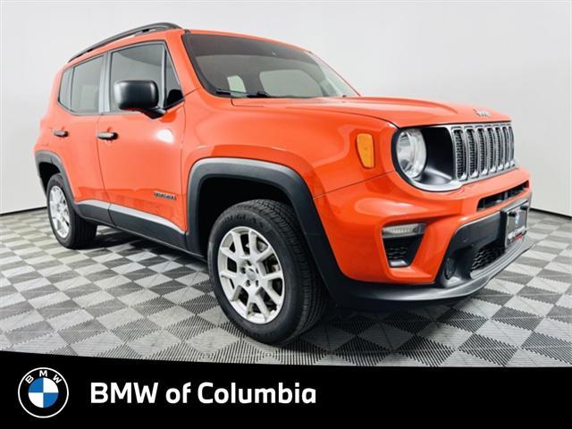 used 2021 Jeep Renegade car, priced at $18,496