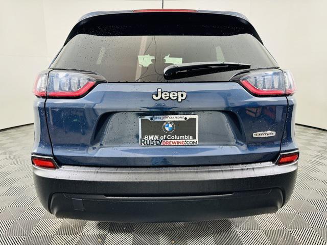 used 2021 Jeep Cherokee car, priced at $18,212