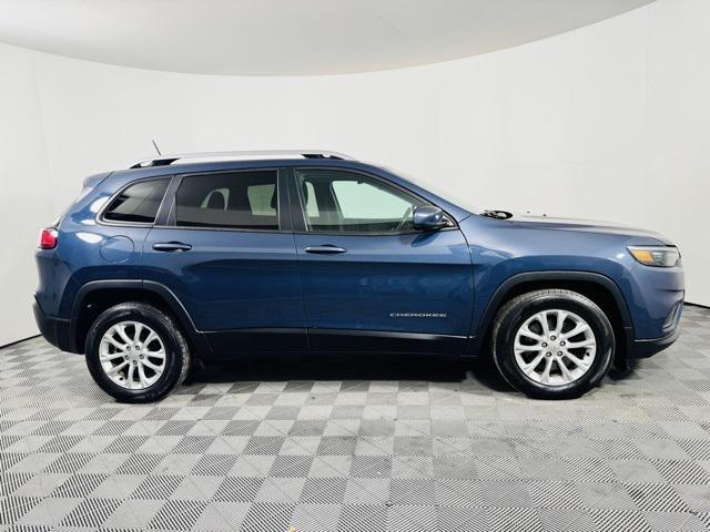 used 2021 Jeep Cherokee car, priced at $17,946