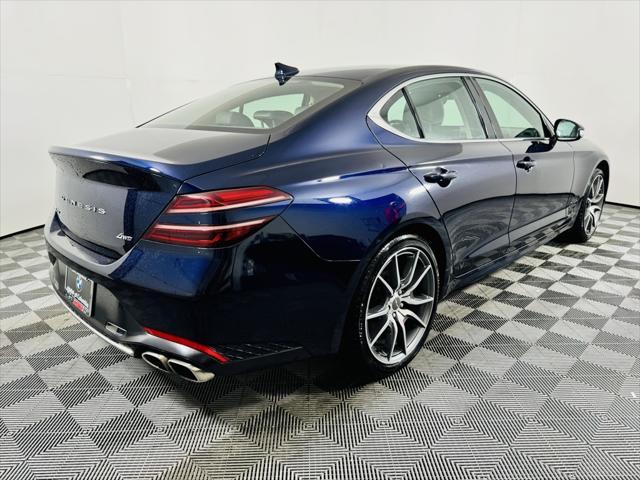 used 2023 Genesis G70 car, priced at $34,385