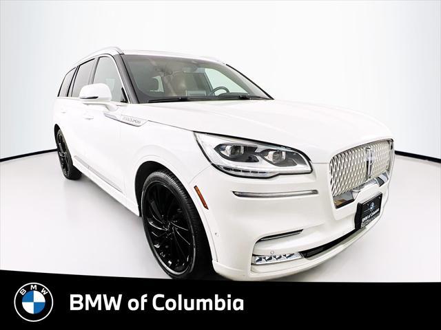 used 2021 Lincoln Aviator car, priced at $34,558