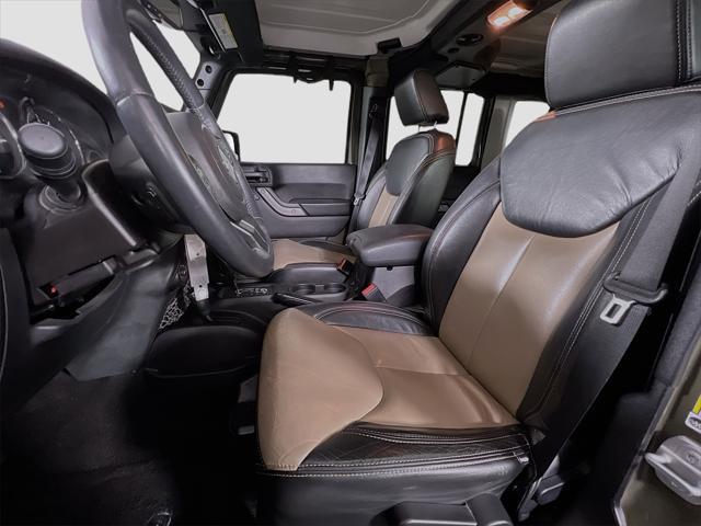 used 2016 Jeep Wrangler Unlimited car, priced at $22,135