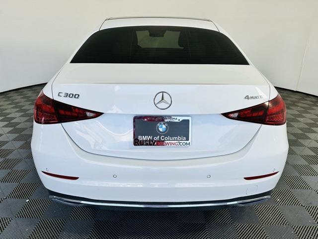 used 2022 Mercedes-Benz C-Class car, priced at $38,655