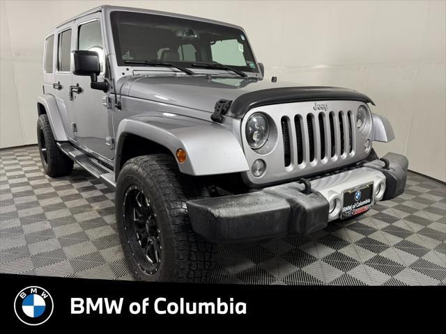 used 2015 Jeep Wrangler Unlimited car, priced at $22,162