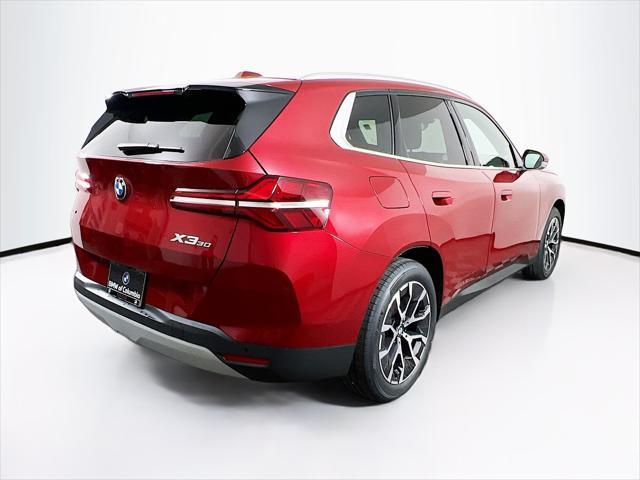 new 2025 BMW X3 car, priced at $59,110
