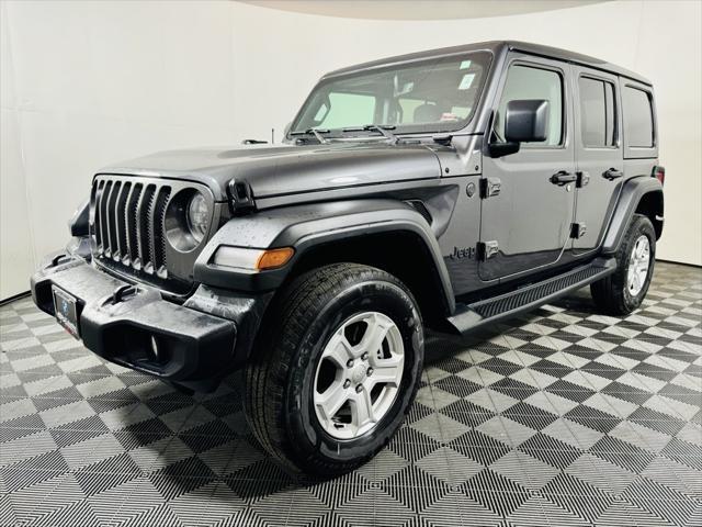used 2022 Jeep Wrangler Unlimited car, priced at $37,573