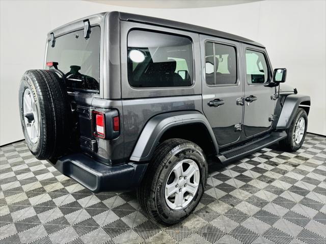 used 2022 Jeep Wrangler Unlimited car, priced at $37,573
