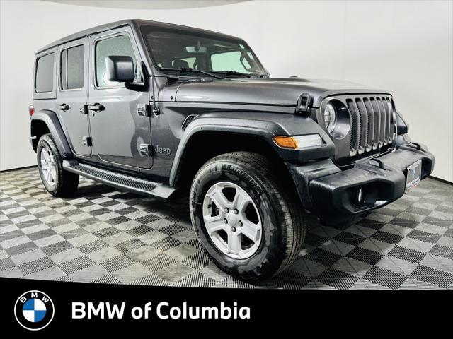 used 2022 Jeep Wrangler Unlimited car, priced at $37,215