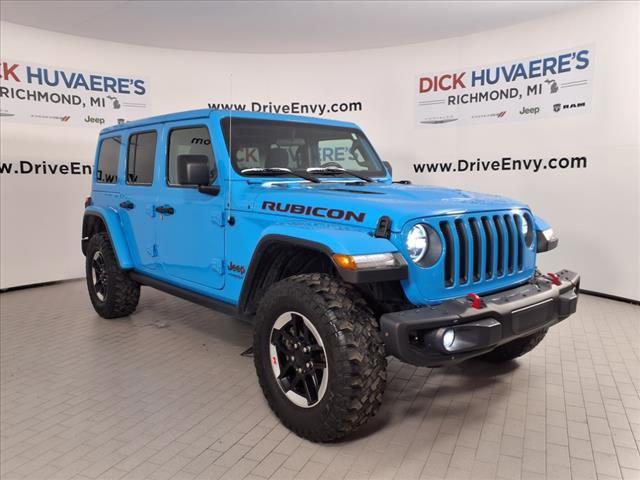 used 2021 Jeep Wrangler Unlimited car, priced at $34,580