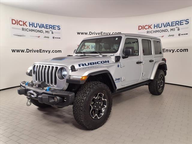 used 2022 Jeep Wrangler Unlimited 4xe car, priced at $40,752